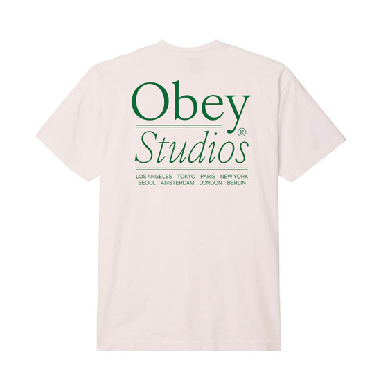Obey Ανδρική κοντομάνικη μπλούζα Studios Heavy Weight Tee